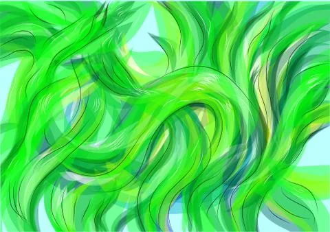 Seaweed Stock Illustration