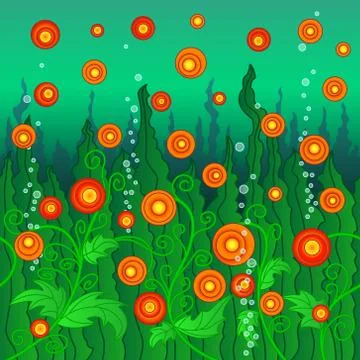 Seaweed Stock-Illustration