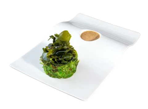 Seaweed salad Stock Photos