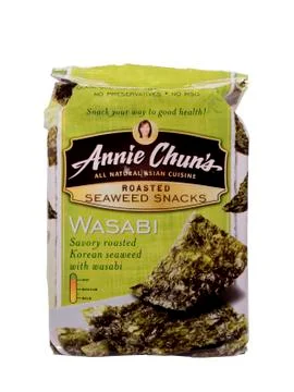 Seaweed snacks 스톡 사진