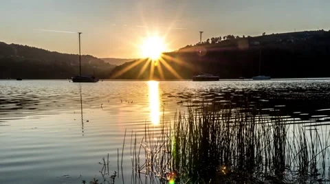 Seaweed Sunset Timelapse 4k Video stock 68813476