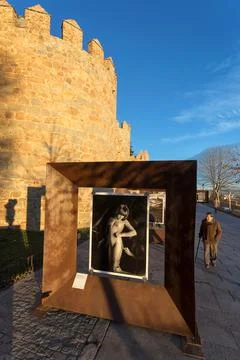 Sebastiao Delgado photo exhibit opens in Avila, Spain - 18 Dec 2017 Stock Photos