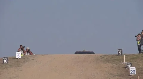 Sebastien Chardonnet jump Stock Footage 40016067