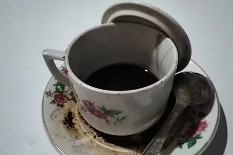 Secangkir Kopi Stock Footage 228882683