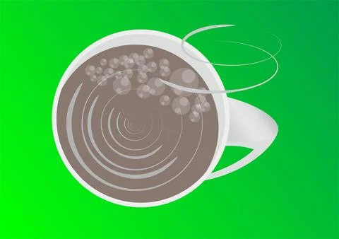 Secangkir Kopi Stock Illustration