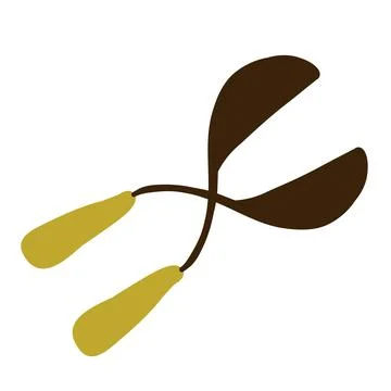 Secateurs isolated on white background. Vector illustration Stock Illustration