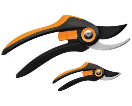 Secateurs isolated on white. Vector 3D illustration Stock Illustration