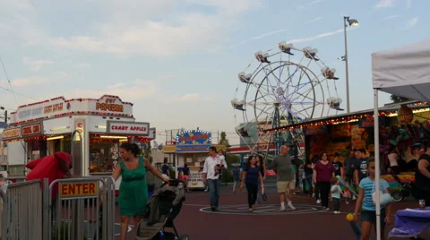 Secaucus Fair Stock Footage 41591395
