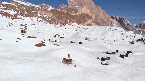 Seceda chapel rotate shot 動画素材 129876555