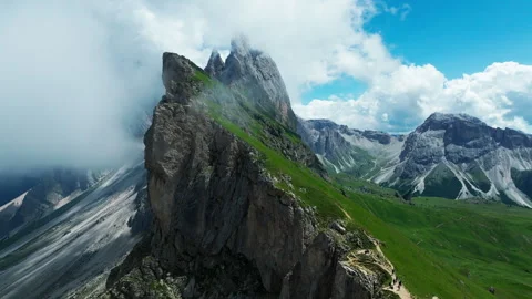 Seceda, Dolomite, Italy Stock Footage 250822823
