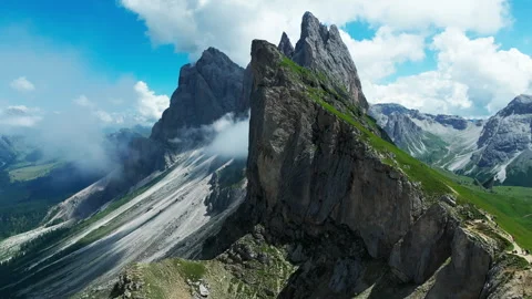 Seceda, Dolomite, Italy Stock Footage 250825814