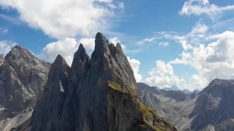 Seceda Mountain, Dolomites Stock Footage 95464995