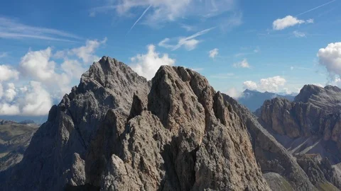 Seceda Mountain, Dolomites Stock Footage 95482074
