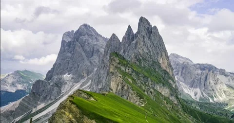 Seceda Timelapse Stock Footage 133120075