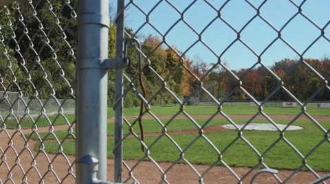 Secluded Baseball Field (5 of 9) Video stock 33305655
