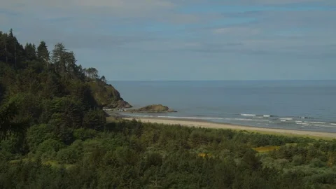 Secluded beach Stock Footage 262792660