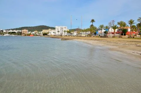 Secluded beach Stock Photos