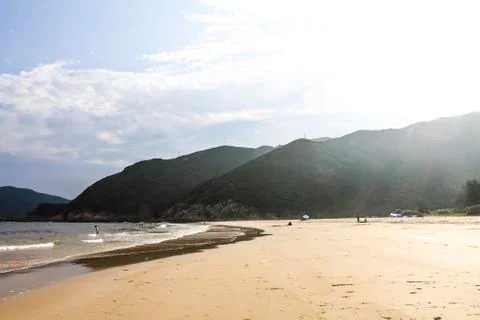 Secluded beach Stock Photos