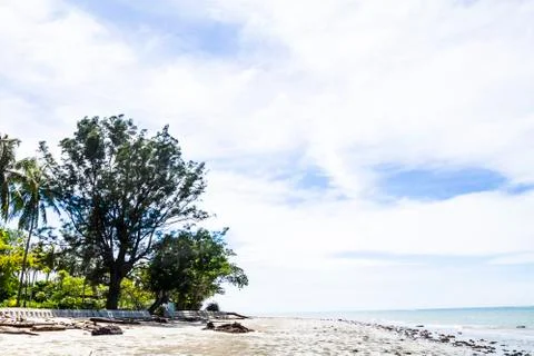 Secluded beach Stock Photos