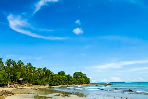 Secluded beach Stock Photos