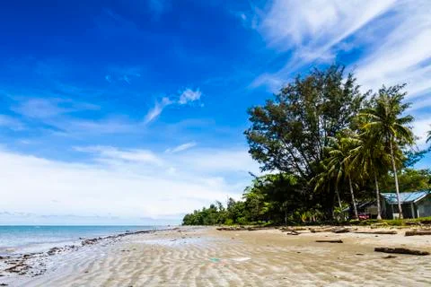 Secluded beach Stock Photos