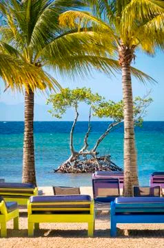 Secluded Beach Stock Photos