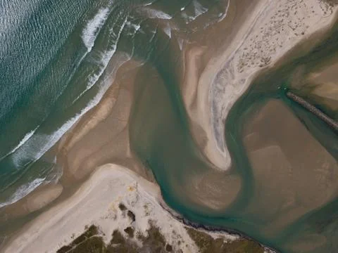 Secluded Beach Foto stock