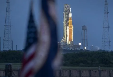 Second attempt to launch Artemis moon mission, Florida, USA - 03 Sep 2022 Fotos Stock