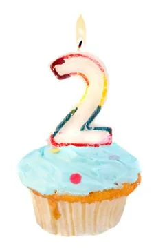 Second birthday Stock Photos