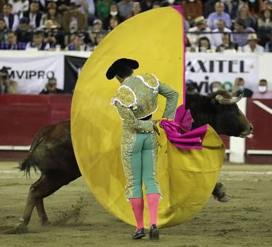 Second bullfight of the Feria de Leon, Mexico - 30 Jan 2022 Stock Photos