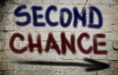 Second Chance Concept Illustrazione stock