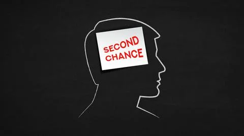 Second chance Stock Illustration