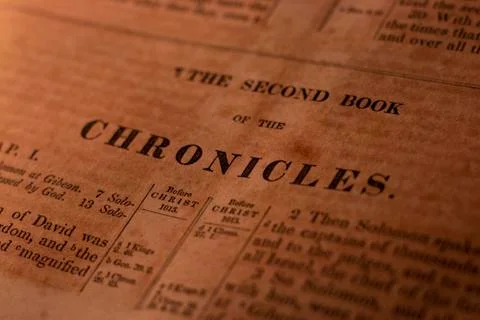 Second Chronicles 写真素材