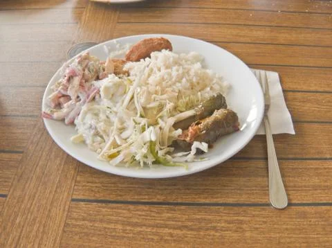 The second dish for lunch Stock Photos