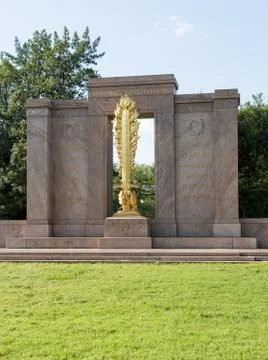 Second division memorial washington dc Stock Photos