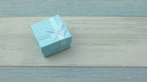 Second gift box Stock Footage 88948358