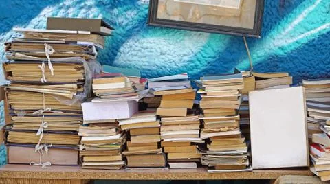 Second hand books Stock Photos