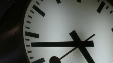 Second hand goes by then minute goes Video stock 13307040