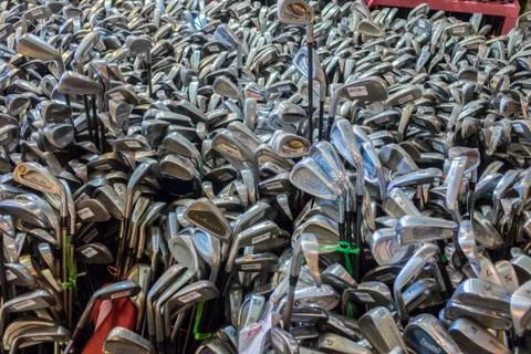 Second hand golf Stock Photos