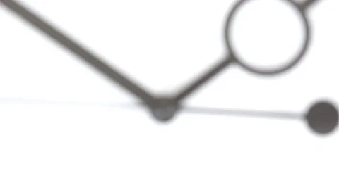 The second hand moves on the clock Stock Footage 99859721