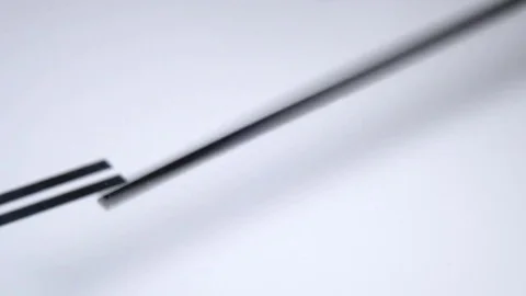 Second Hand Moves On The Watch Face Stock Footage 83627855