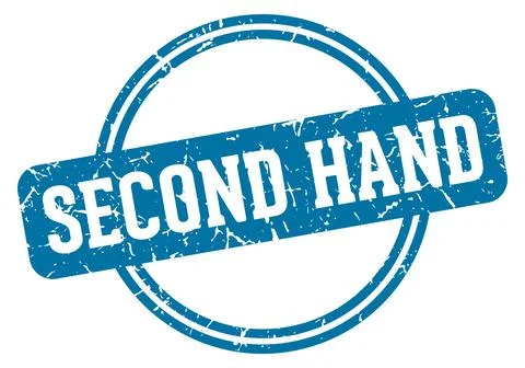 Second hand stamp Illustrazione stock