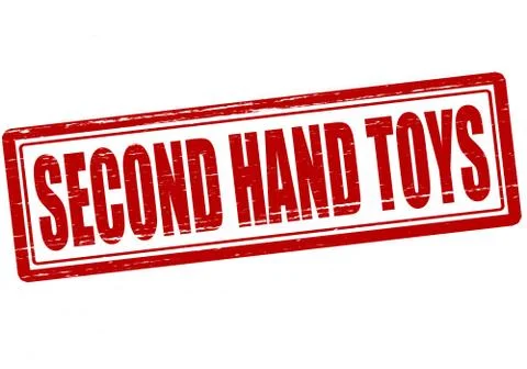 Second hand toys Stock Illustration