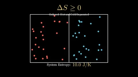 Second Law Entropy Stock Footage 333892806
