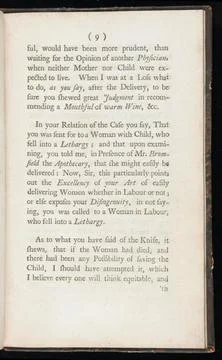 A second letter to Dr. Smelle [sic], and an answer to his pupil, confirming.. Stock Illustration