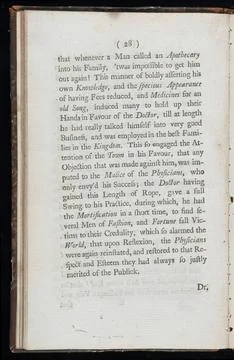 A second letter to Dr. Smelle [sic], and an answer to his pupil, confirming.. Stock Illustration