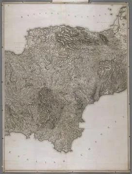 SECOND PART OF THE General Survey of England and Wales Containing the whol... 스톡 사진