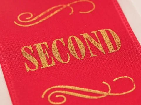 Second place finish Stock Photos