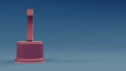 Second place number loop left side Stock Footage 100745112