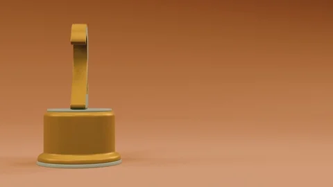 Second place number loop left side warm look Stock Footage 100745347